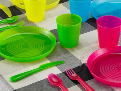 Injection type-tableware
